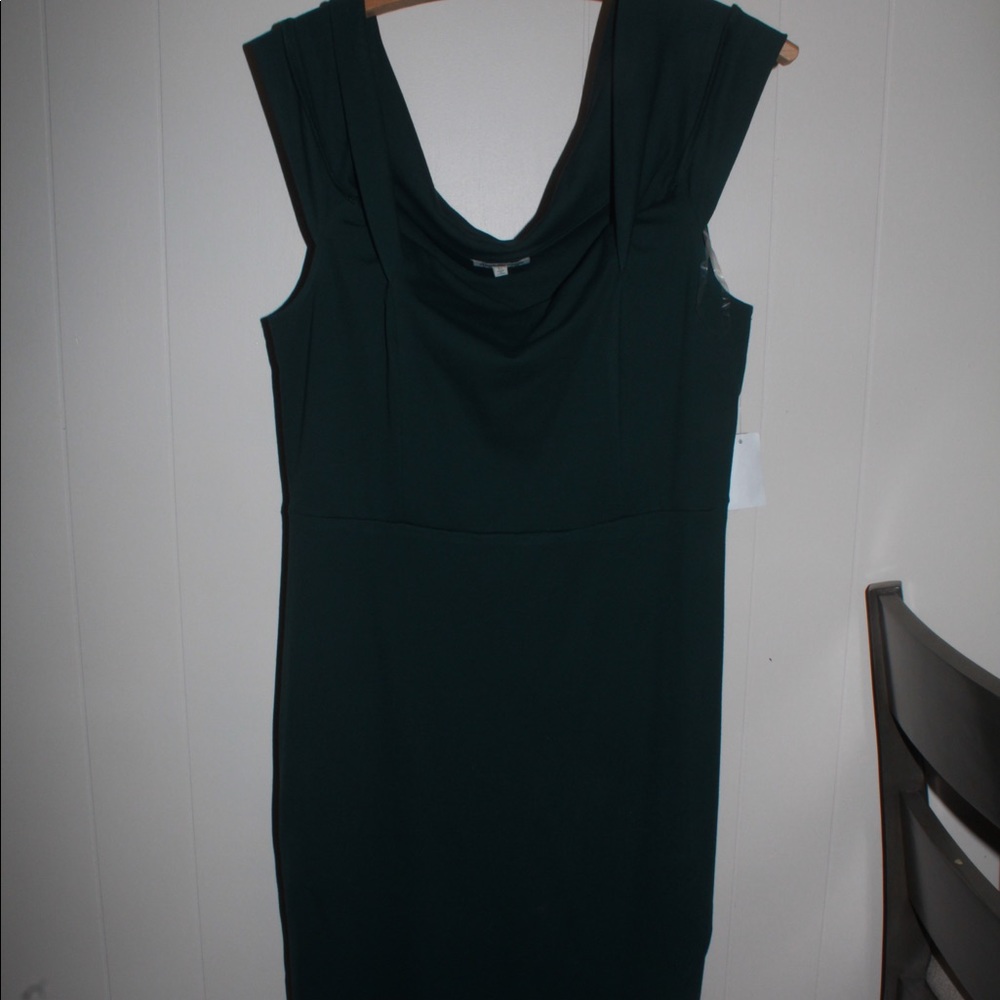 Charlotte Russe dark green dress